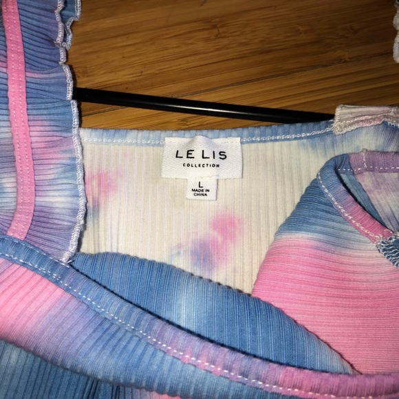 Boutique large bodysuit tie dye price is firm! - Picture 2 of 4